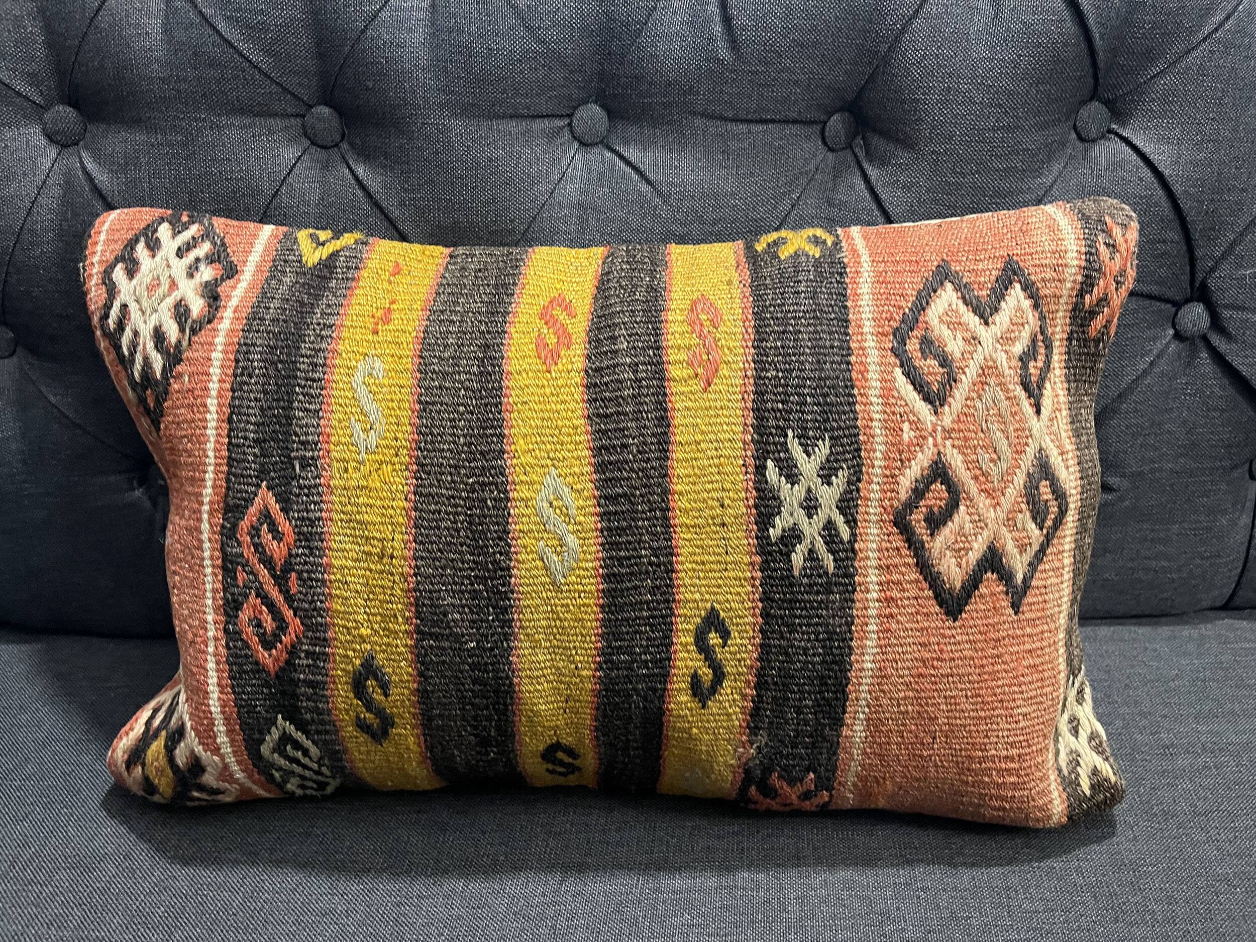 Wool Lumbar Pillow Cover