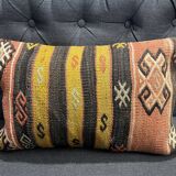 Housse de coussin lombaire en laine