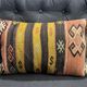 Housse de coussin lombaire en laine