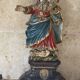 Vierge à l’Enfant – Sculpture ancienne en bois polychrome – XVIIIe / XIXe s