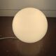 White opaline table lamp from Ikea, 1990