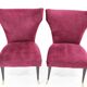 1950s Pair of Italian Chairs, Restored