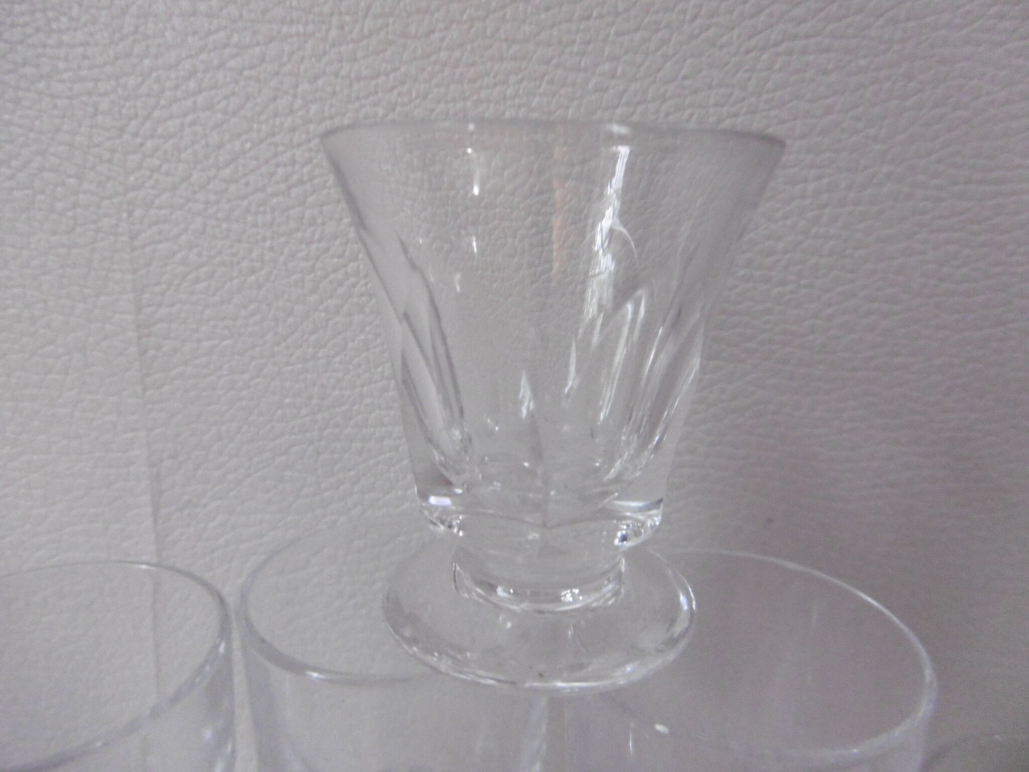 Set of 6 Crystal shot glasses