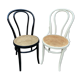 Pair of Viennese bistro chairs Bent wood