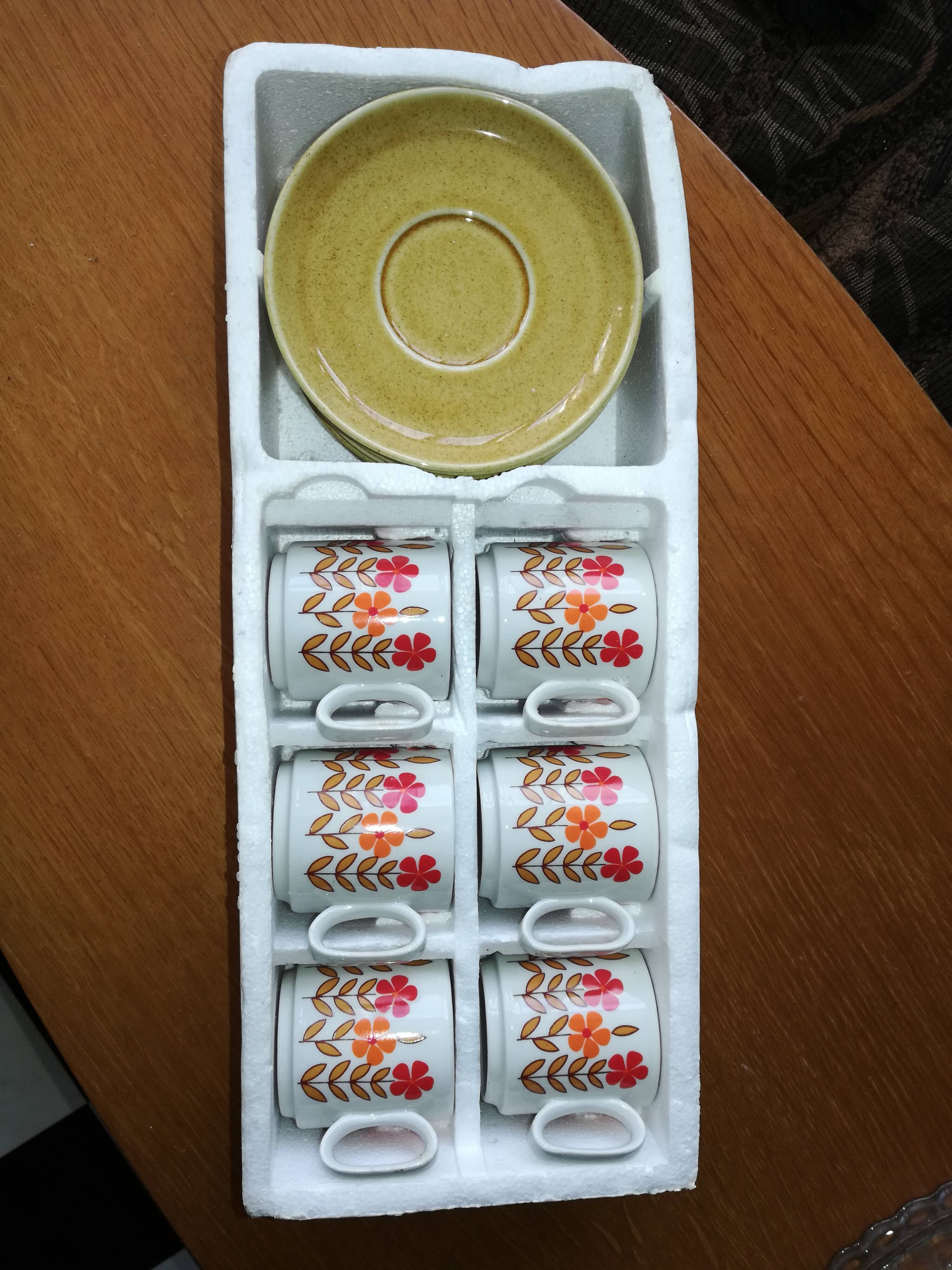 6 Tognana coffee cups