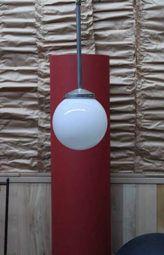 Suspension bistrot art deco