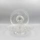 Baccarat, pair of compotiers, fruit bowls model Bamboo