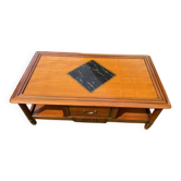 Table basse tiroir et allonges