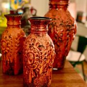 Large Vintage Fat Lava Vase Table Lamp by Carstens Tönnieshof - WGP