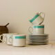 Coffee/tea set of 6 cups and assorted cups - Oxford Model 4979 Brazil