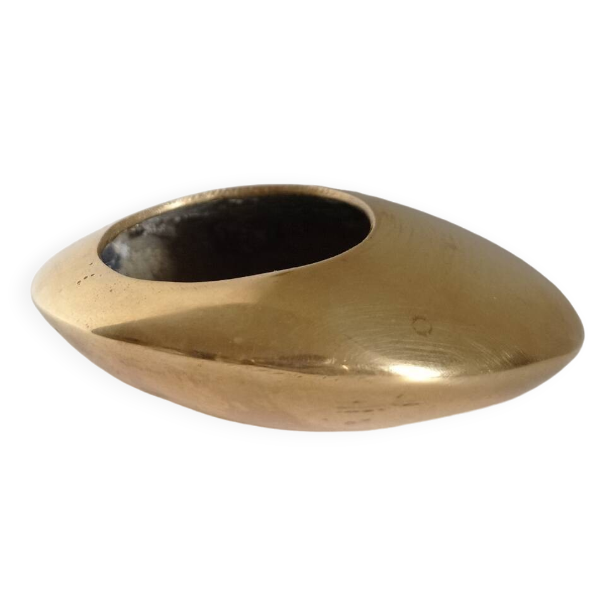 Orb Brass Ashtray