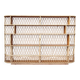 Large rattan bookcase