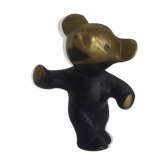 Walter Bosse ourson en bronze vintage 1950/60