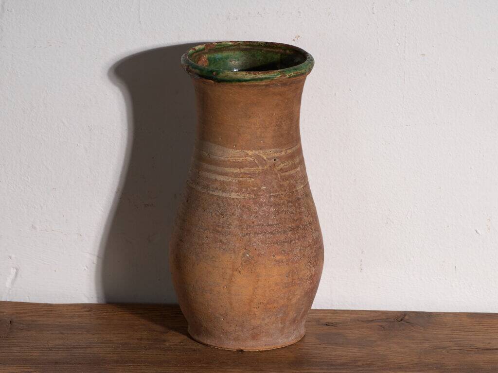 Antique glazed ceramic vase – Central Europe, circa 1920