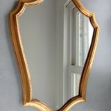 Pretty gilded wood mirror