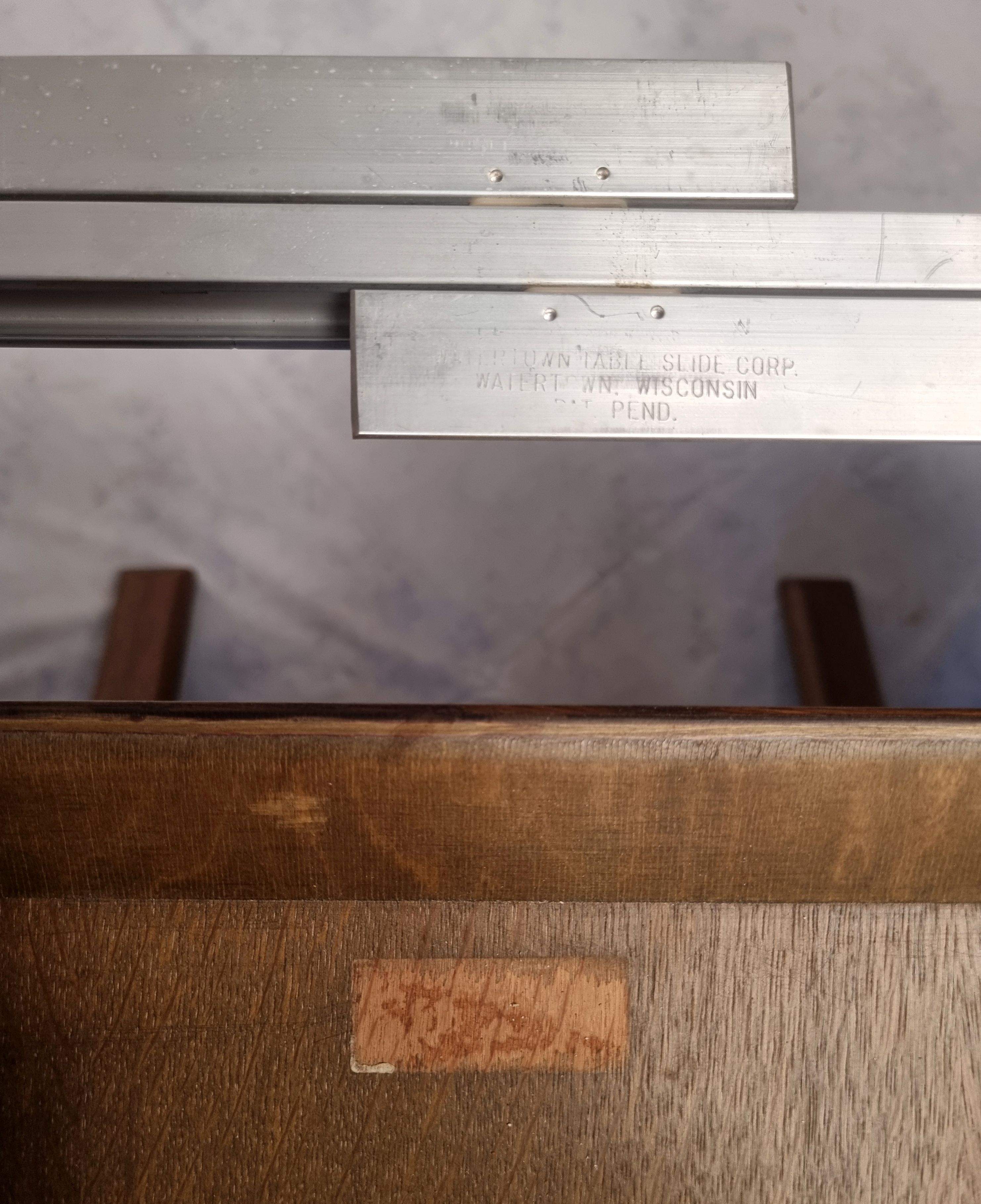 Table by Bruno Rey for Dietiker by the workshop "Stuhl aus Stein am Rhein" - Oak - Ca 1970