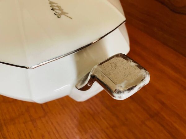 Soupière, Art Deco par Victoria China Tchécoslovaquie , 1920s