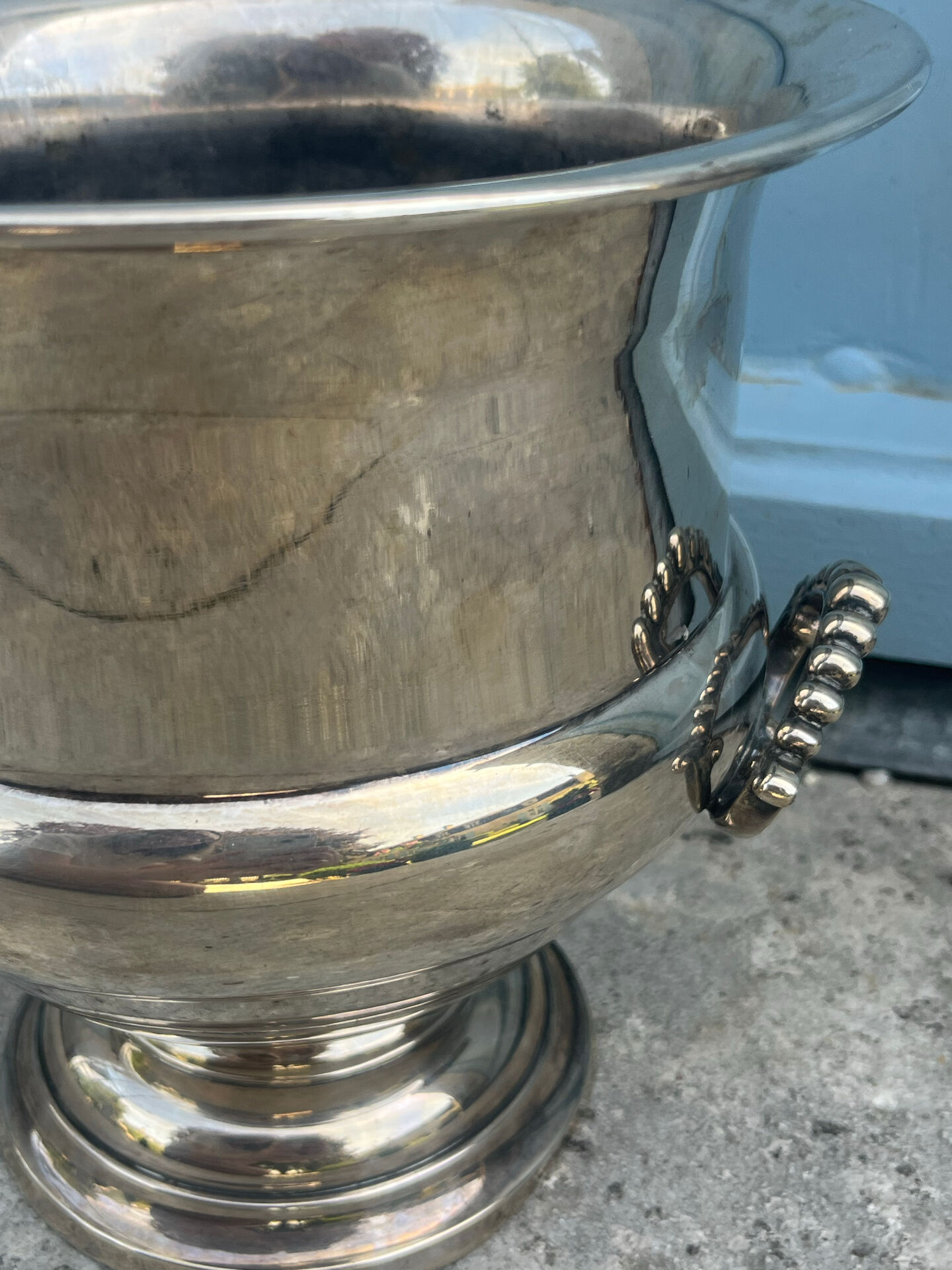 Silver Plated ice bucket medicis Bucket Made in England