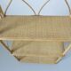 Bamboo rattan spread 60s 70s