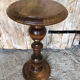 Vintage solid wood side table