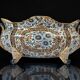 Jardinière en faience de Gien XIXeme decor Persan