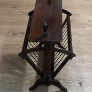Porte revues vintage en bois - années 50-60