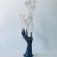 Hand vase and ceramic jewelry holder