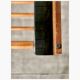 Table d'appoint en bois et verre