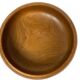 Polynesia, large carved wooden bowl or salad bowl, circa 1970