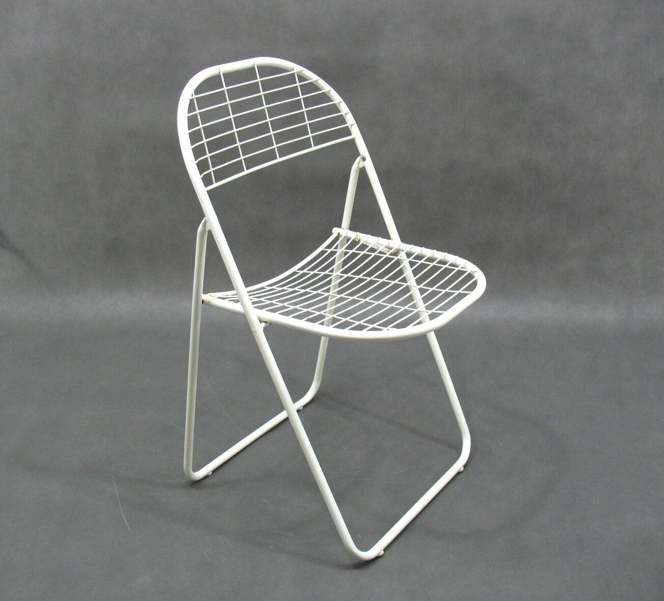Metal Folding Chair by Niels Gammelgaard for Ikea