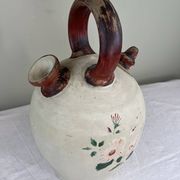 Gargoulette en grès décoré