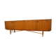 Scandinavian vintage teak row