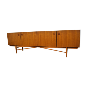 Scandinavian vintage teak row