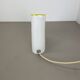 Minimalist White and Yellow Murano Glass Table Lamp by De Majo, Italy 1970s