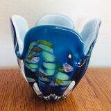 Murano handkerchief vase from the 70s