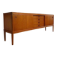 Mid-century Danish modern teak sideboard by Henry W. Klein for Bramin 1960s