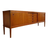 Mid-century Danish modern teak sideboard by Henry W. Klein for Bramin 1960s