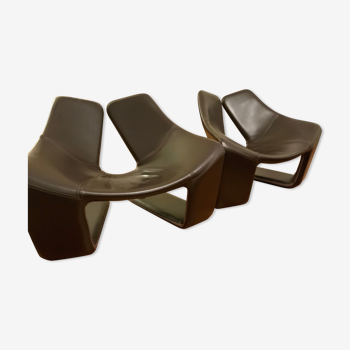Paire de fauteuils Zen Steiner