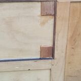 Vintage gold oak row feet compass from the 50s