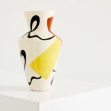 Glazed ceramic vase signed Roland Brice circa 1950