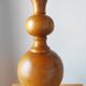 Vintage light wood lamp 1960-70