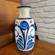 Vase vintage West Germany turquoise