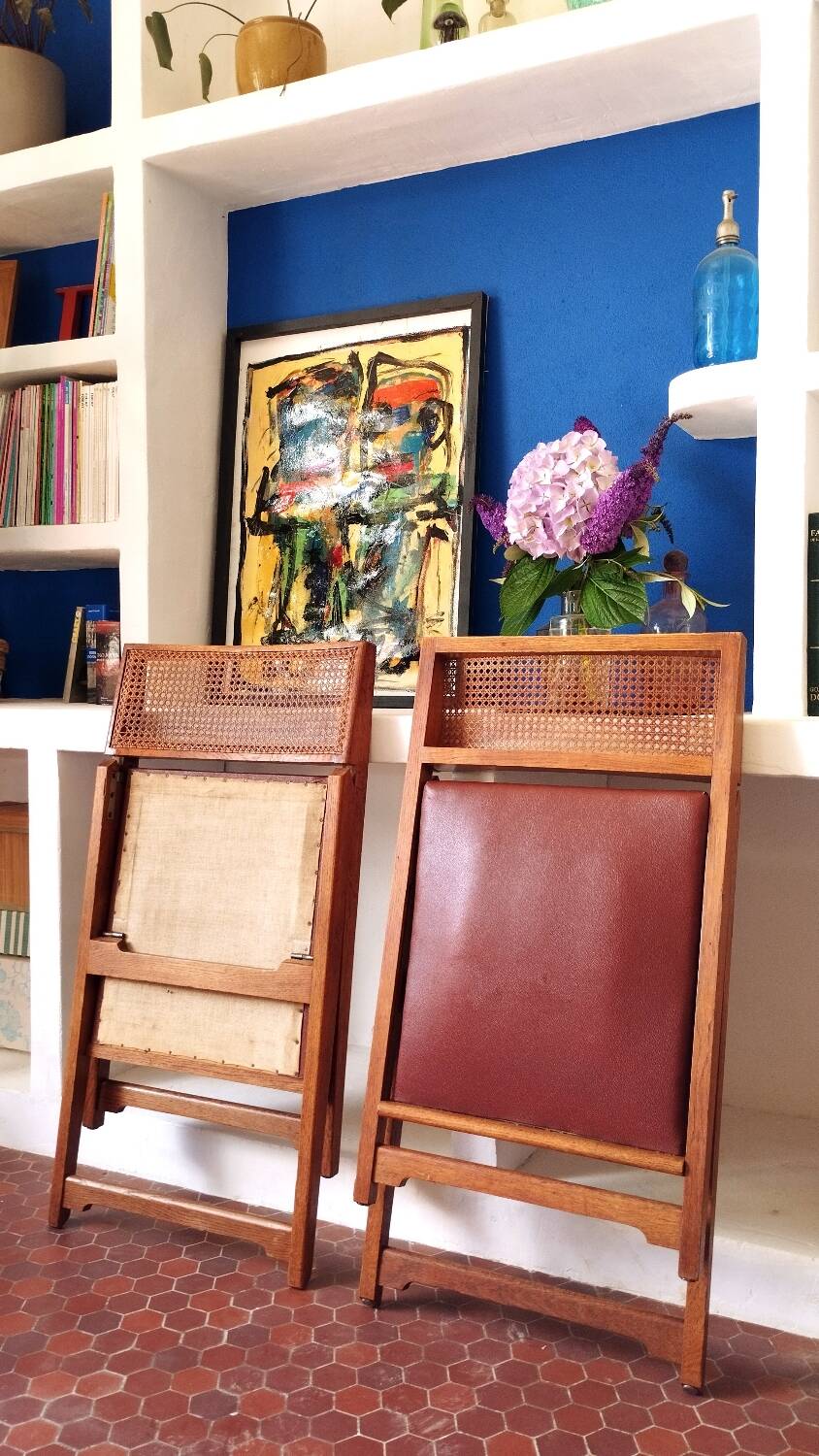 Pair of Henry Meyer chairs