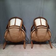 Paire de canriolet de style Louis XV