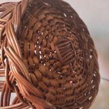 Corbeille vintage en osier