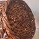 Vintage wicker basket