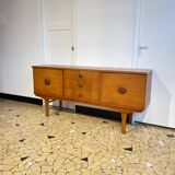 Light teak row 169cm