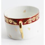 Limoges porcelain cup and its undercup