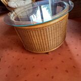 Rattan garden furniture