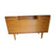 Blond oak dresser